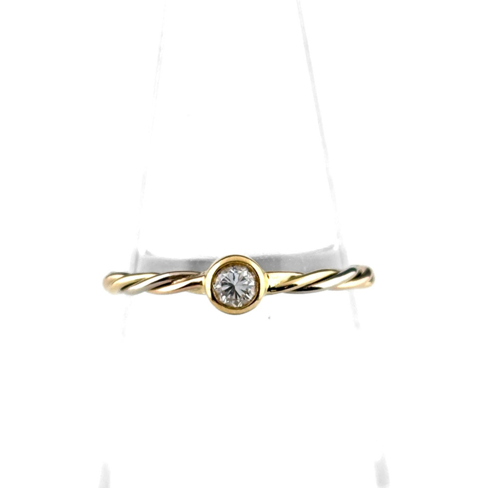 CARTIER Gold Diamond Ring
